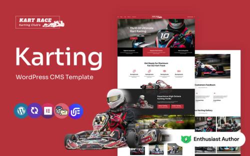 kartrace - Karting Club Multipurpose WordPress Elementor Theme theme free